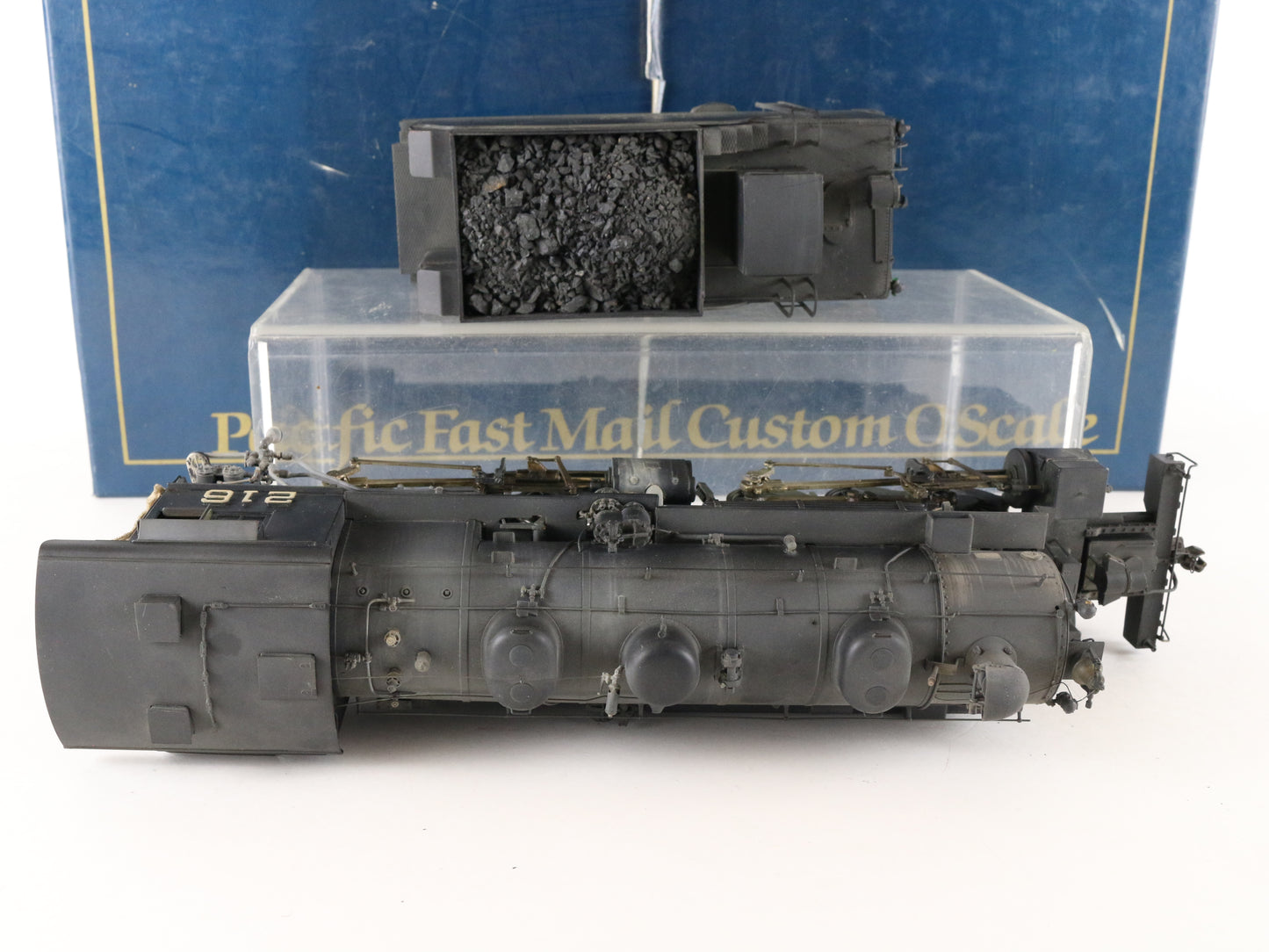 Pacific Fast Mail O Scale Denver Salt Lake 216 2-6-6-0 Brass 2 Rail Steam Loco