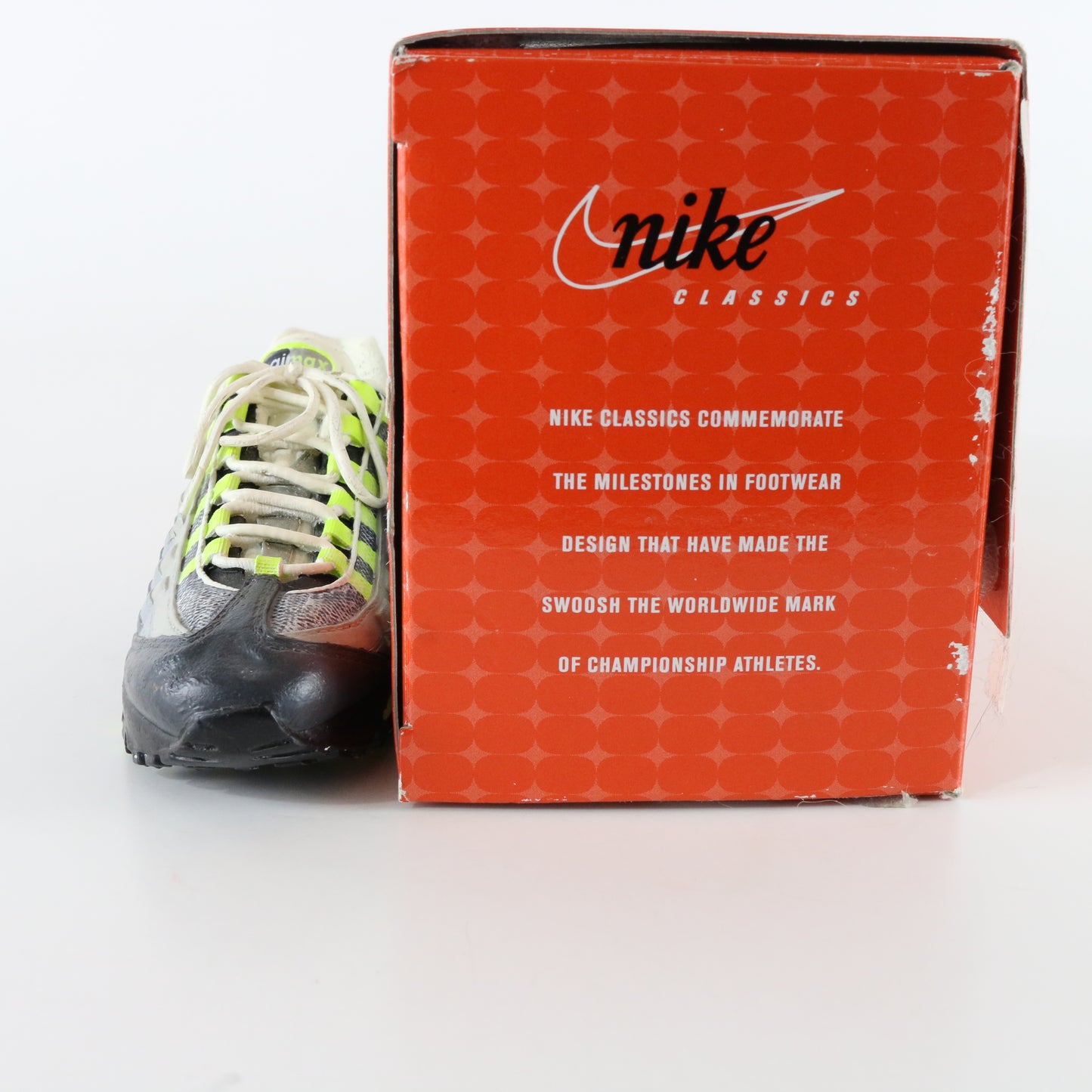 Nike Classics Bowen Air Max 95 Cool Grey Yellow White Ceramic Shoe 104050-071