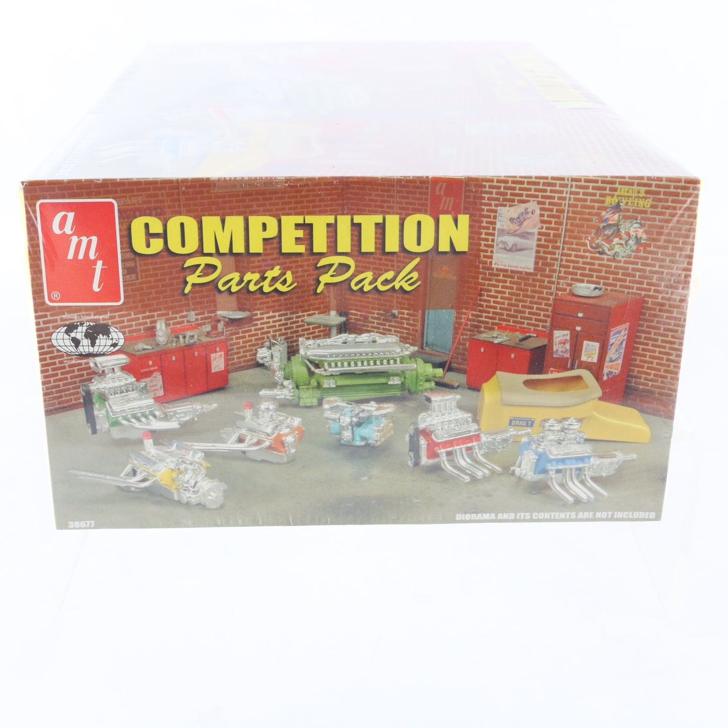 Competition Parts Pack AMT 1:25 SEALED Car Accessory Kit for Diorama 38677