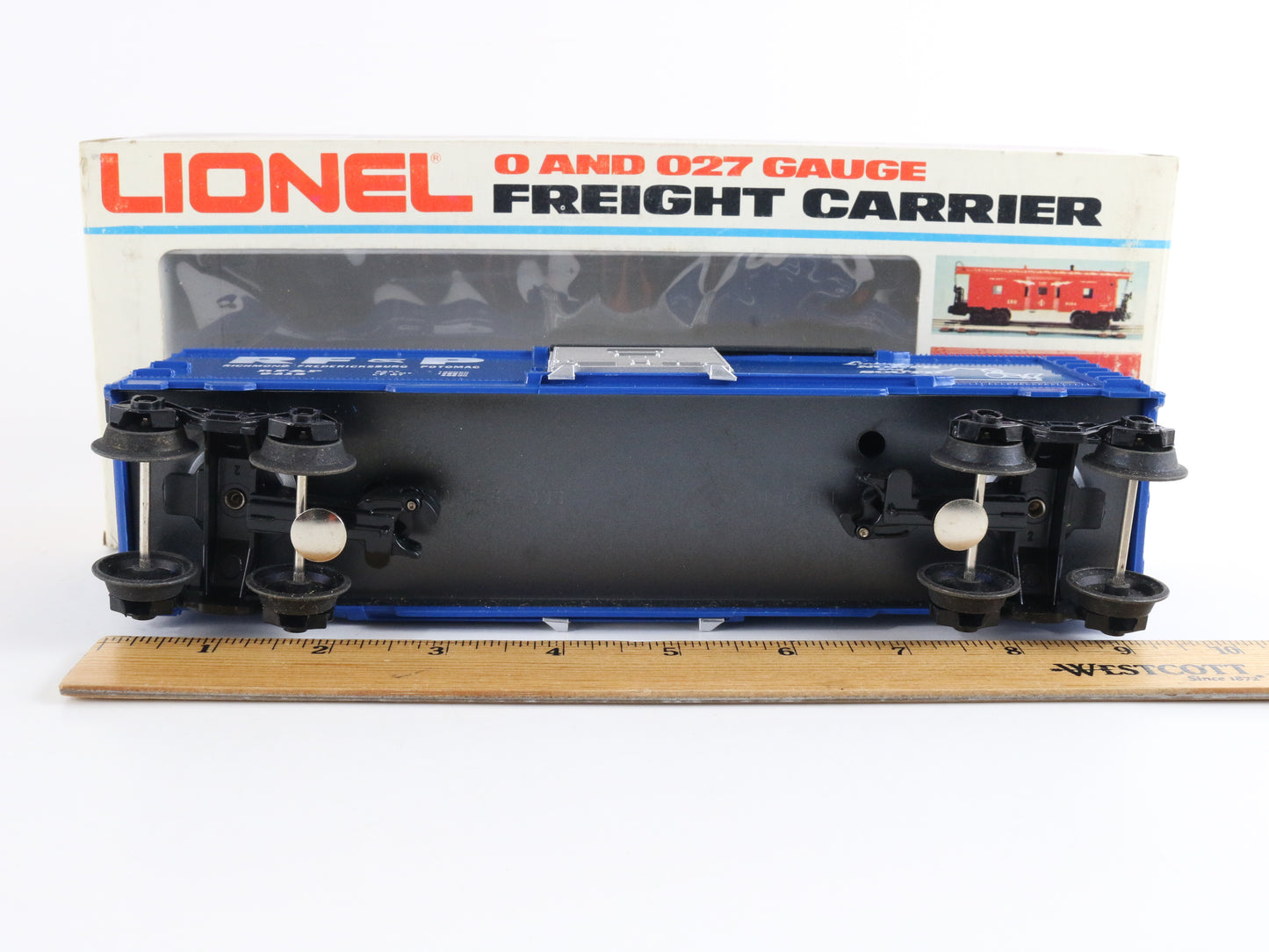 Lionel O 6-9412 Richmond Fredericksburg Potomac RF&P 9412 Box Car iconic Southeastern rail line model boxcar