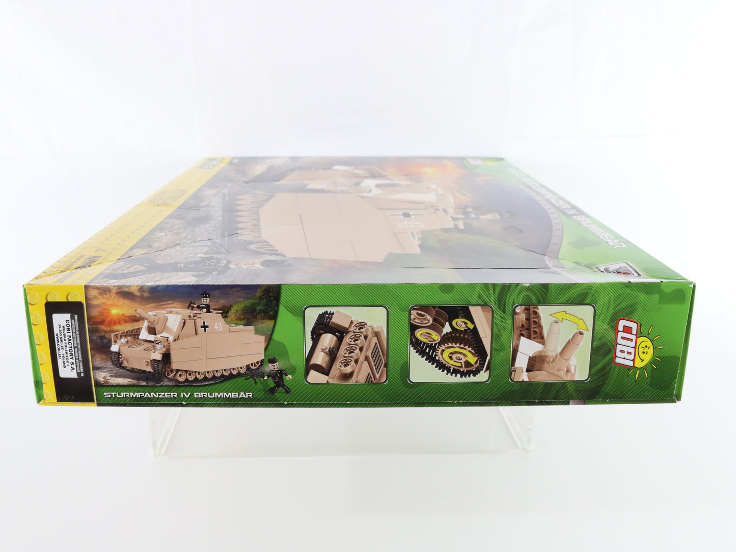 Sdkfz 166 Sturmpanzer Iv Brummbar Tank Destroyer German WW2 Historical Cobi 2514