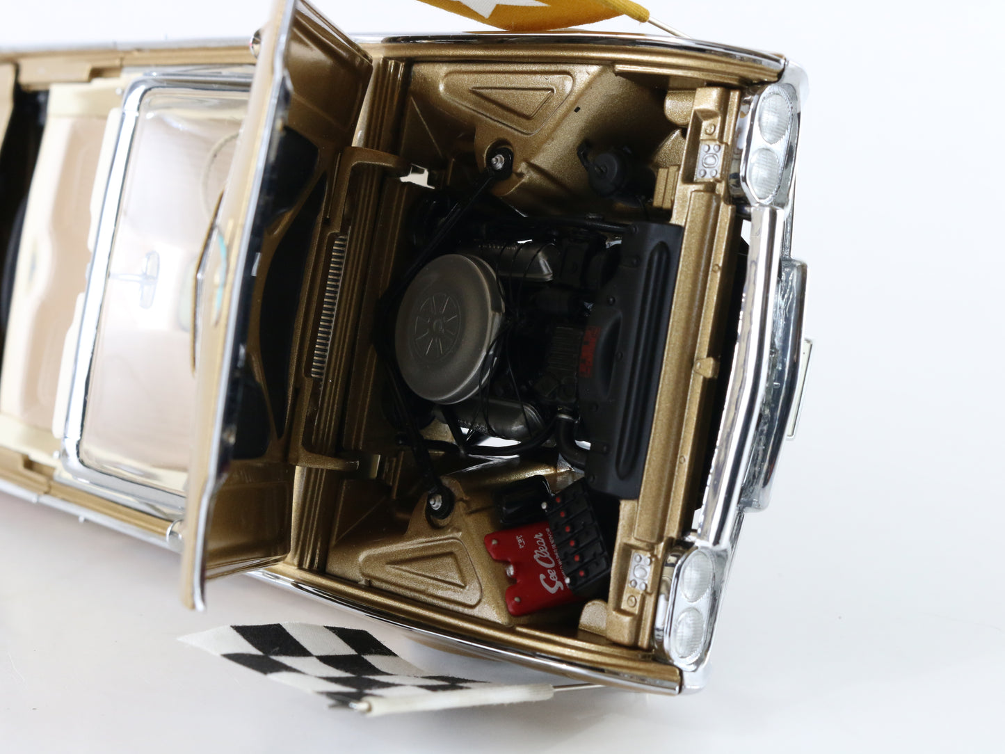 1961 Ford Thunderbird Indy 500 Pace Car Convertible Danbury Mint 1:24 Model Car