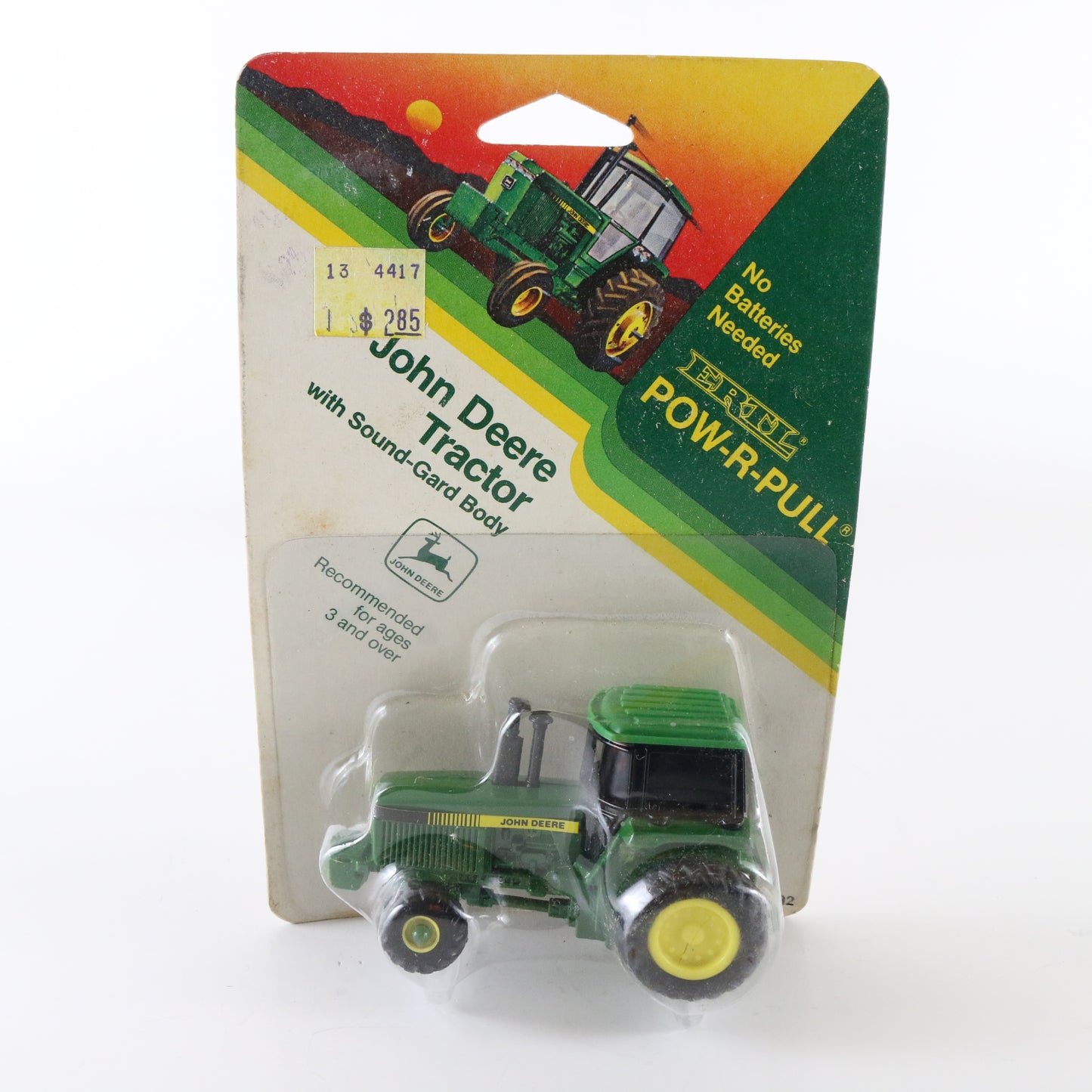 ERTL 1:64 Pow-R-Pull John Deere Sound-Gard Diecast Tractor 4092