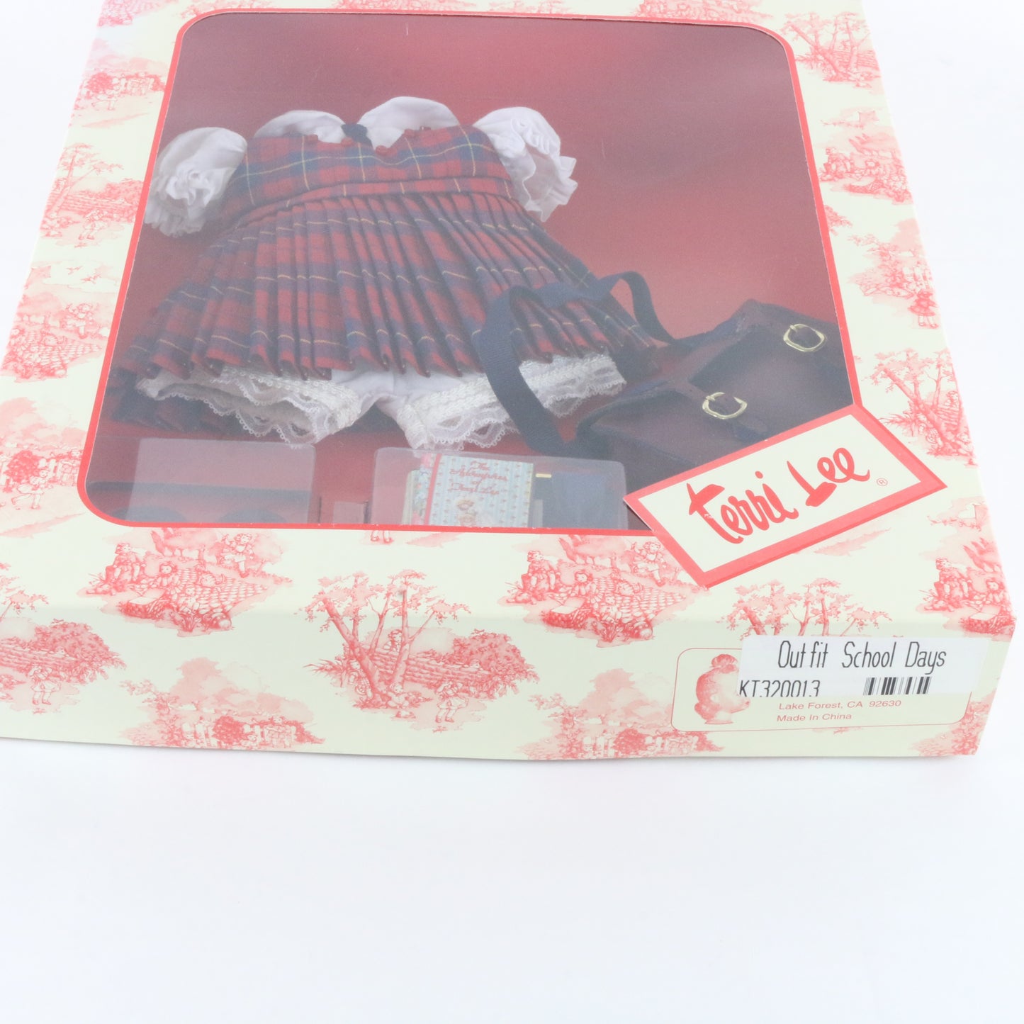 Terri Lee School Days Boxed Doll Outfit Dress Bag & Accessories 320013