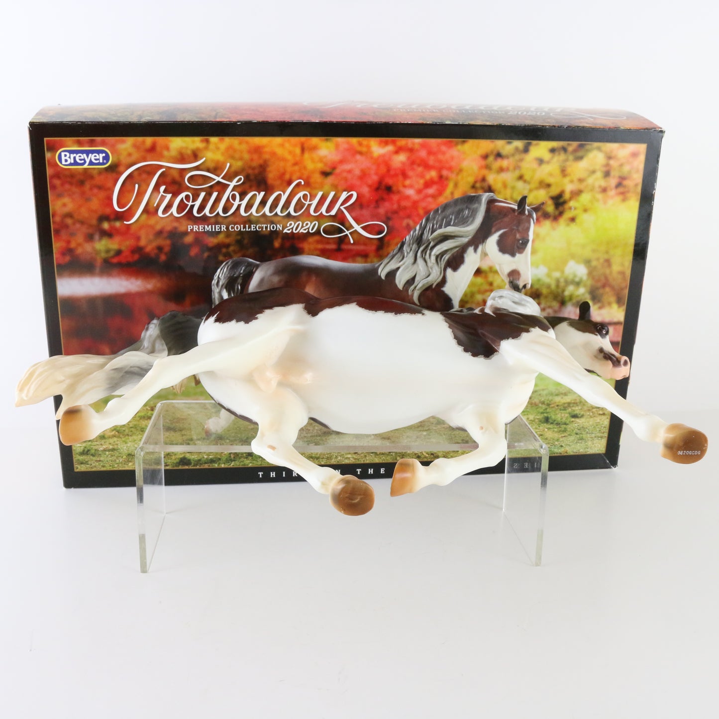 Breyer Troubadour Morgan Stallion Premier Club 2020 Box Bag And COA Horse