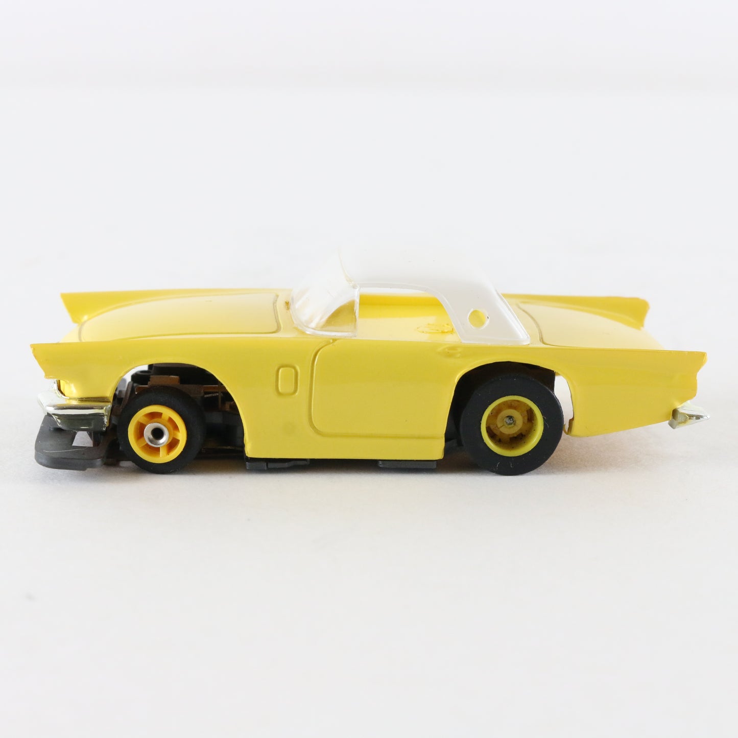 TYCO HO Slot Car 57 Thunderbird 1957 T-Bird Wide TCR Chassis MINT CAR