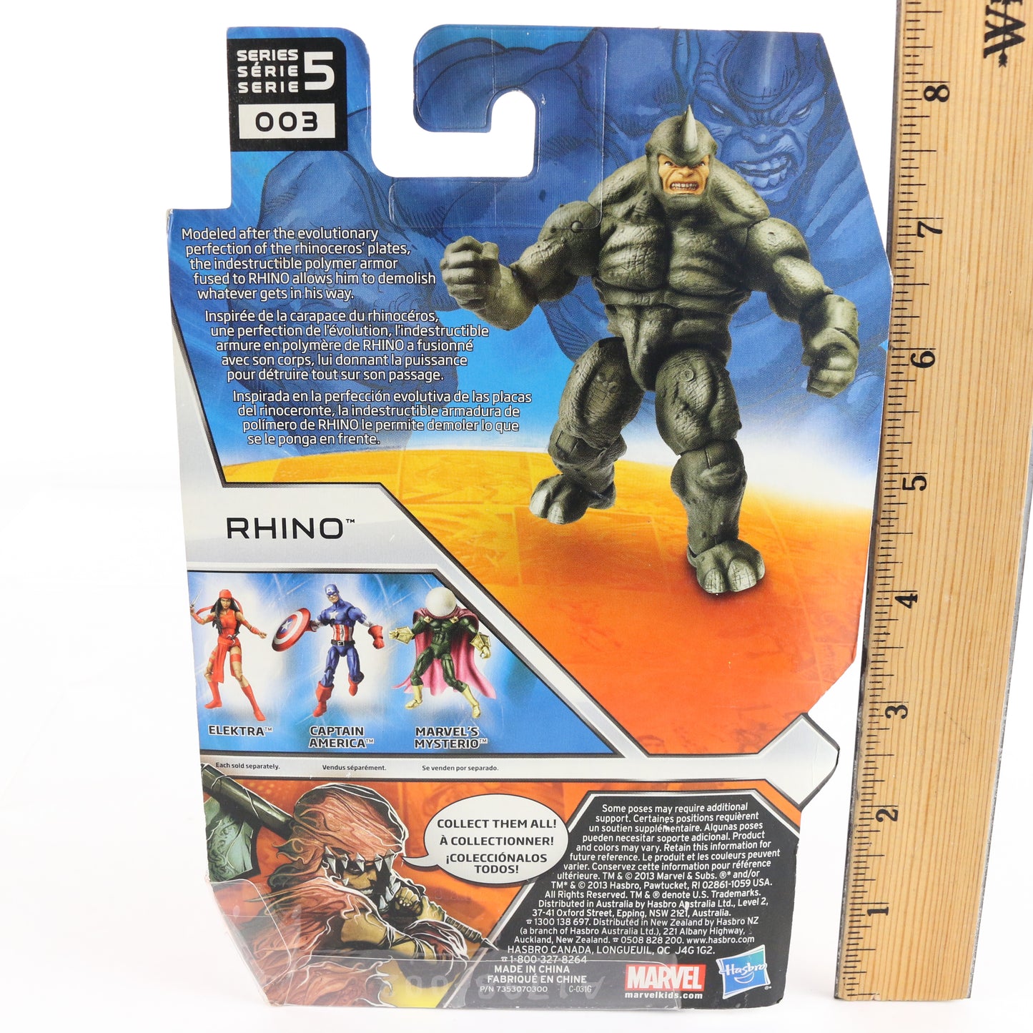 Marvel Universe Series 5 003 Rhino Hasbro 3.75" Action Figure