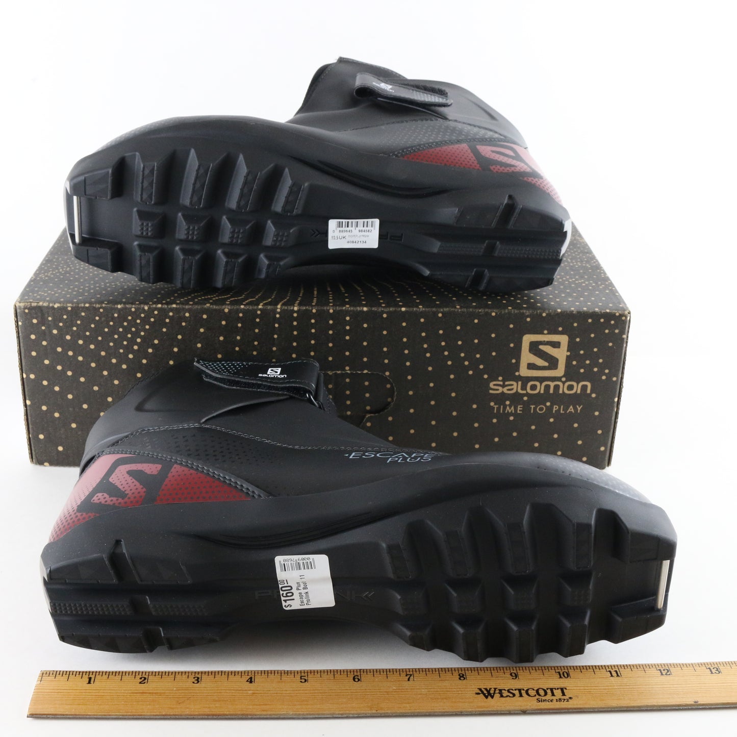 Salomon Escape Plus Prolink Mens Warm Cross Country Ski Boots Size 11 USA