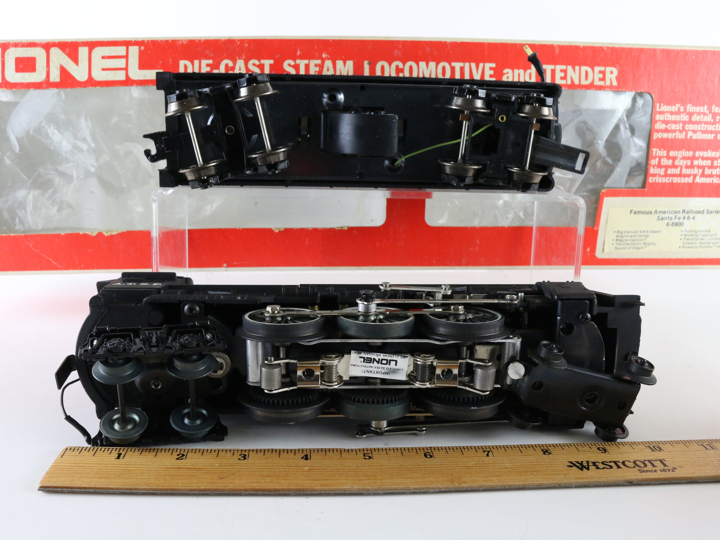 Lionel O ATSF 8900 4-6-4 Steam Locomotive Famous American Railroad Series