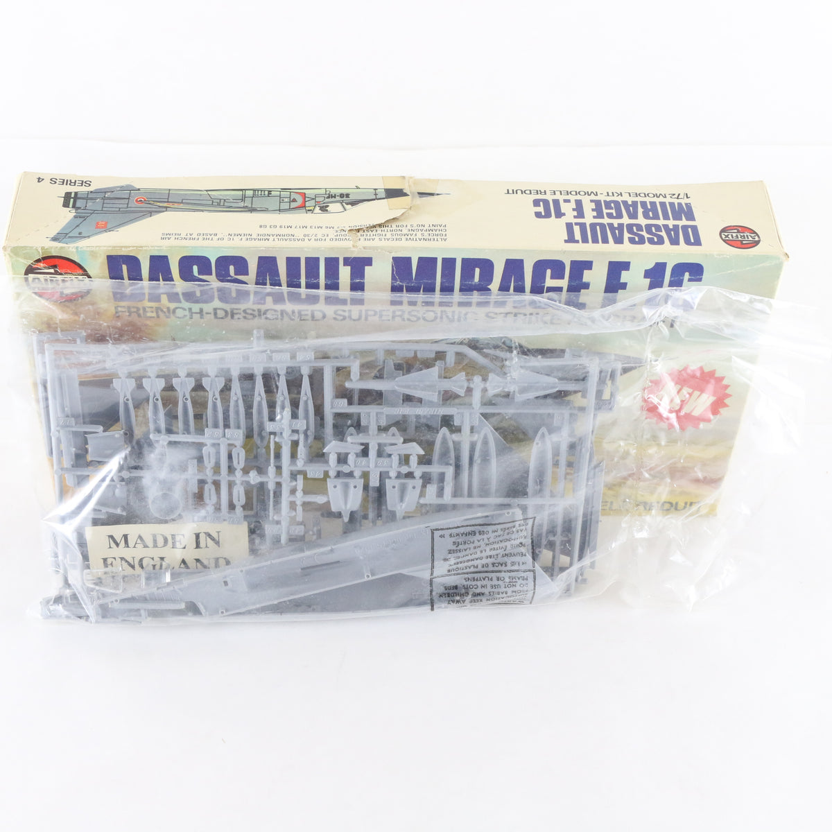 Dassault Mirage F.1C French Strike Aircraft Airfix 1:72 Model Kit 04022-2