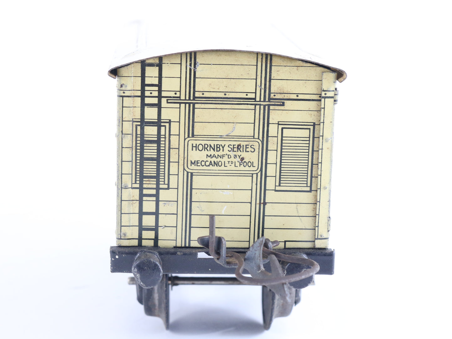 Hornby Meccano O NE LNER Ventilated Refrigerator Car Model Train rare refrigerated goods wagon collectible