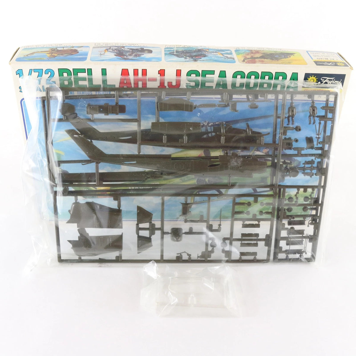 AH-1J Sea Cobra Attack Helicopter Bell Fujimi 1:72 7A23 500 Military Kit