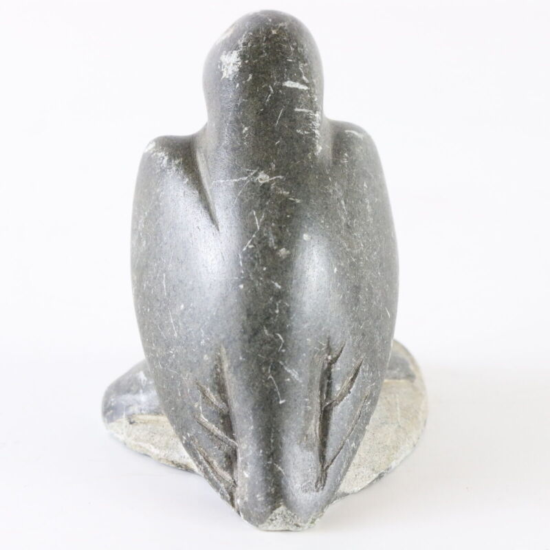 Canadian Eskimo Inuit Art Soapstone Bird Carving Figure 2.5” Canadian
