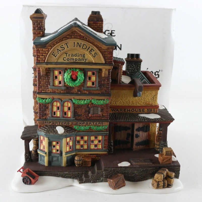 Department 56 Dickens Village East Indies Trading Co Christmas Building 58302