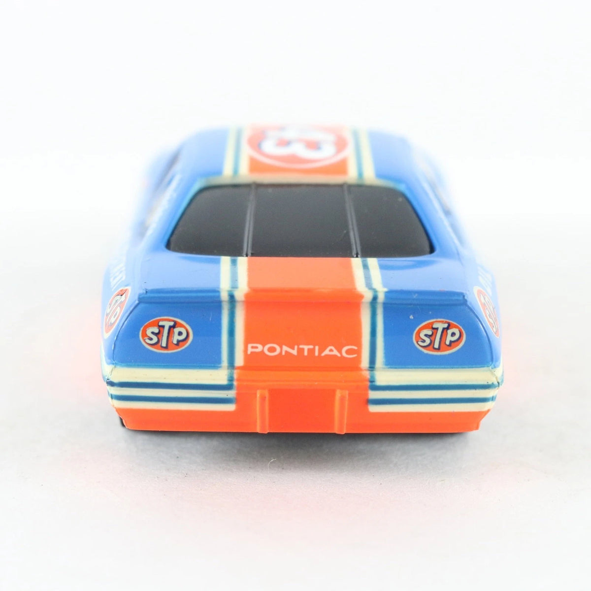Tyco TCR Pontiac Grand Prix #43 STP Petty Orange Blue Slotless HO Slot Car