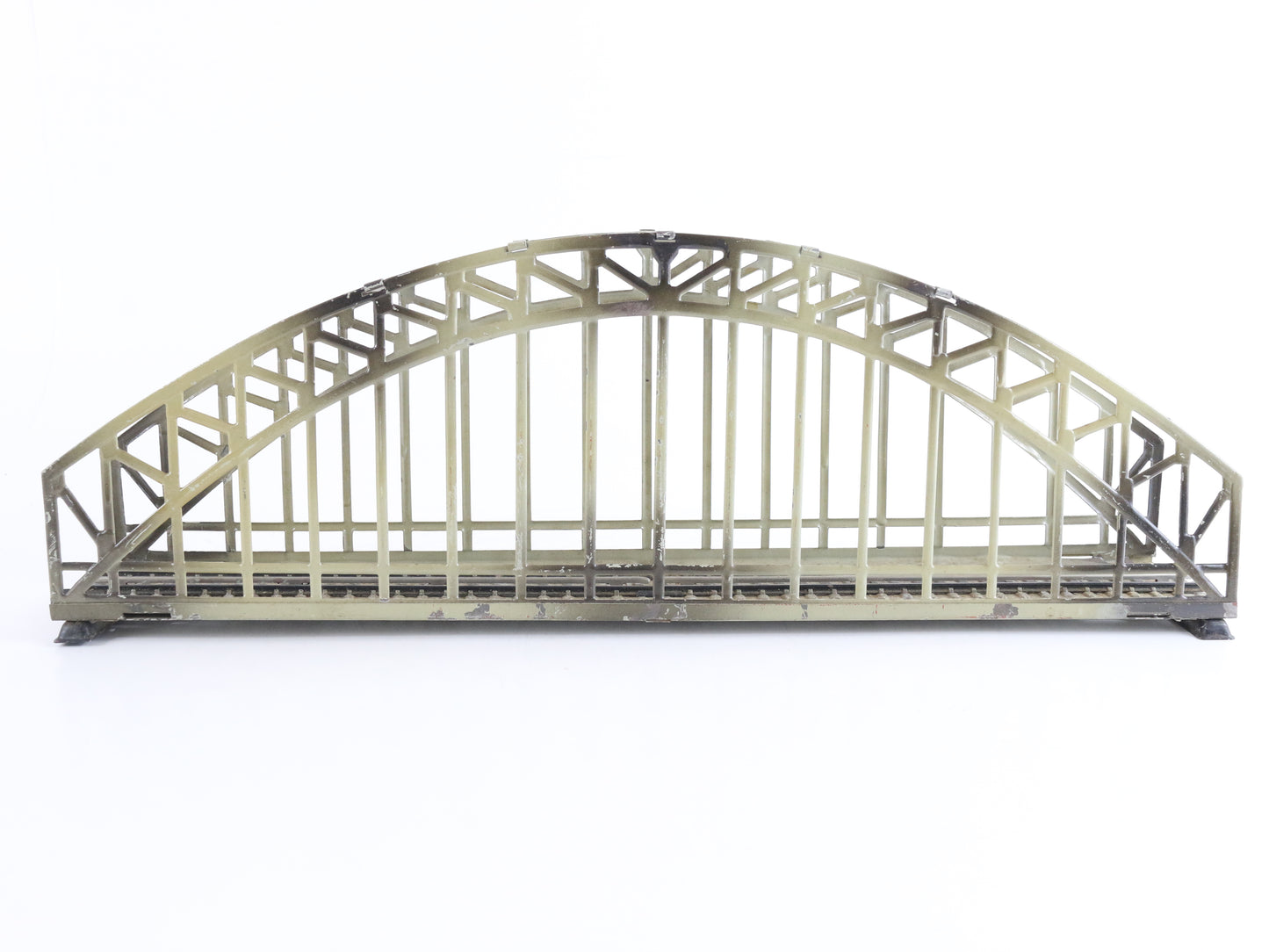 Arch Girder Bridge Straight Track 467/2 Tin Marklin HO Germany metal truss bridge accessory for HO layout