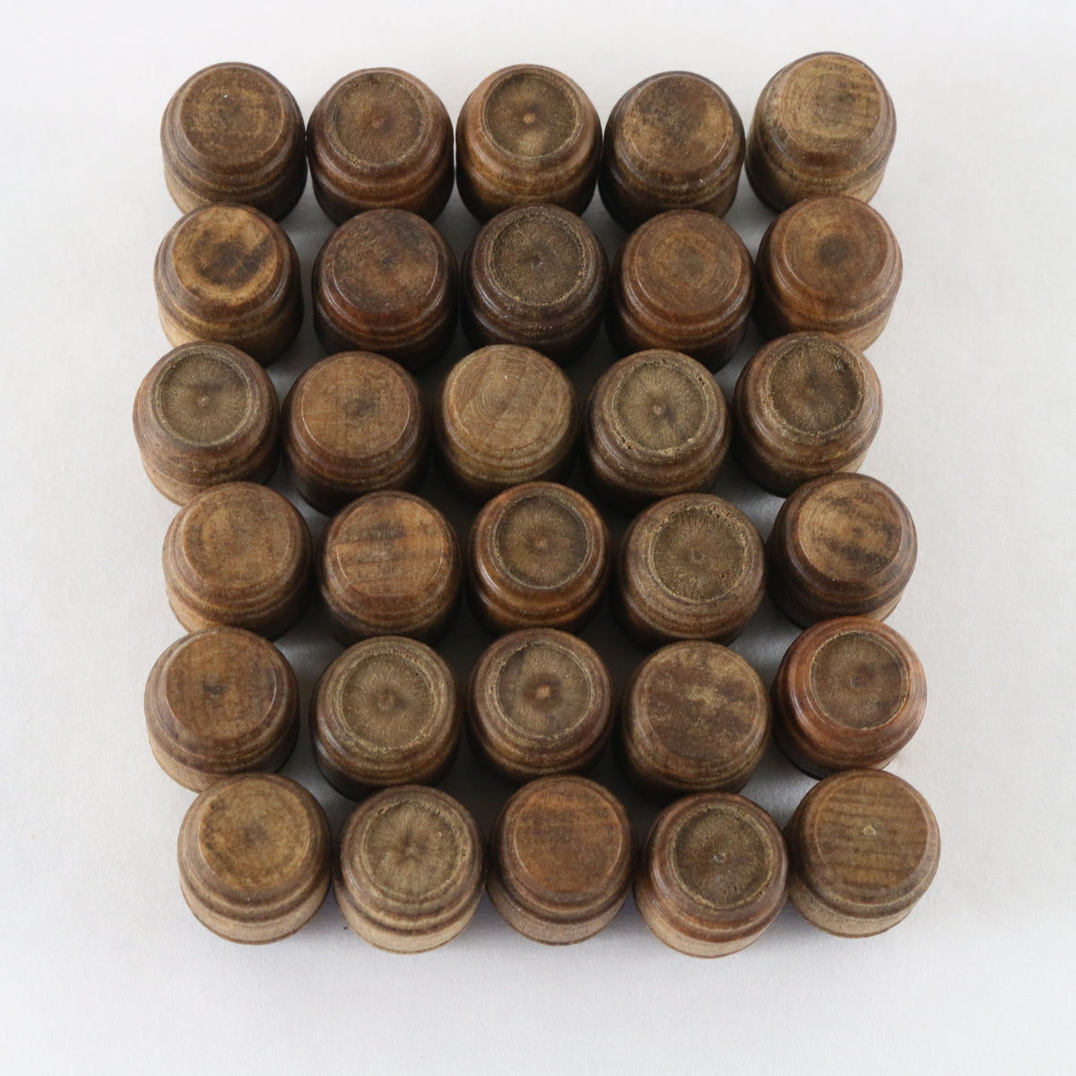 Lot Of 30 Vintage Wooden Whisky Barrels Lionel? O Scale .75" Accessories