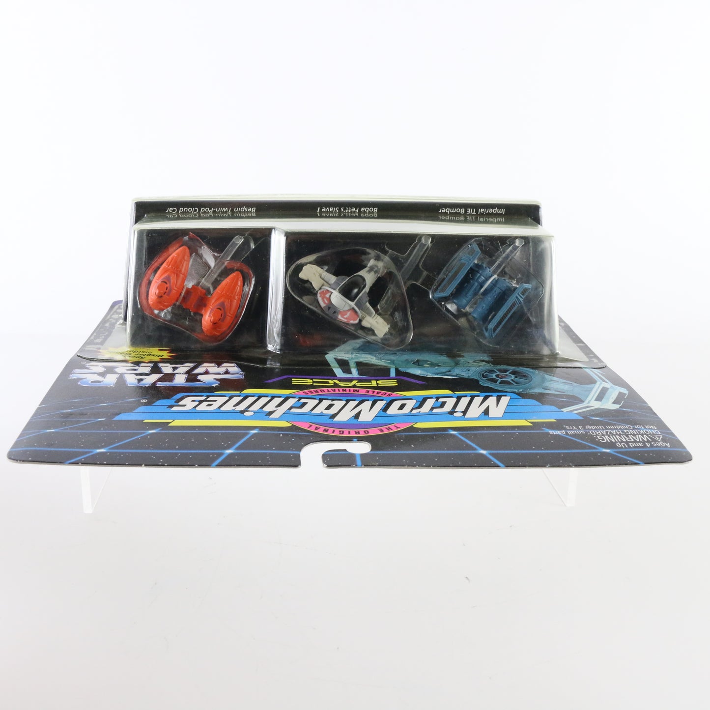 Micro Machines Star Wars Esb Tie Bomber Slave 1 Cloud Car Set 5 Galoob 65860