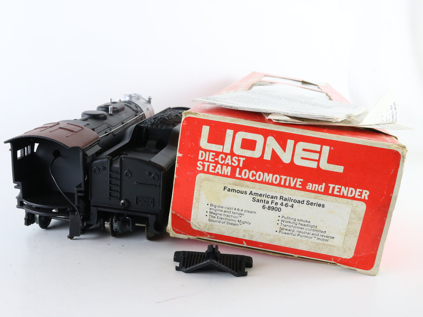 Lionel O ATSF 8900 4-6-4 Steam Locomotive Famous American Railroad Series