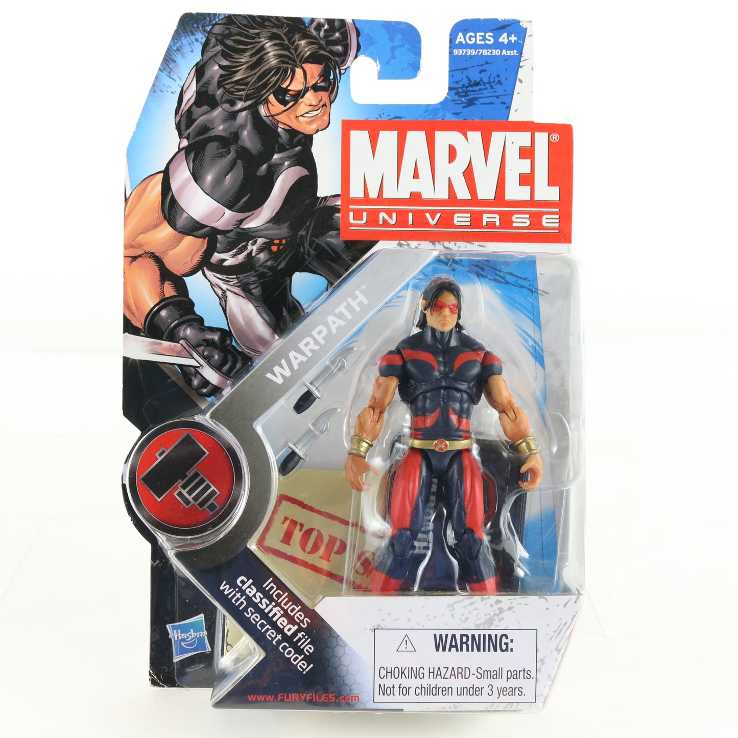 Marvel Universe Series 2 003 Warpath Hasbro 3.75" Action Figure