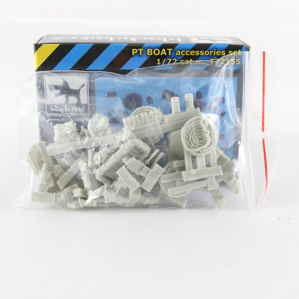 PT Boat Military Accessories Set Black Dog 1:72 T72155 Resin