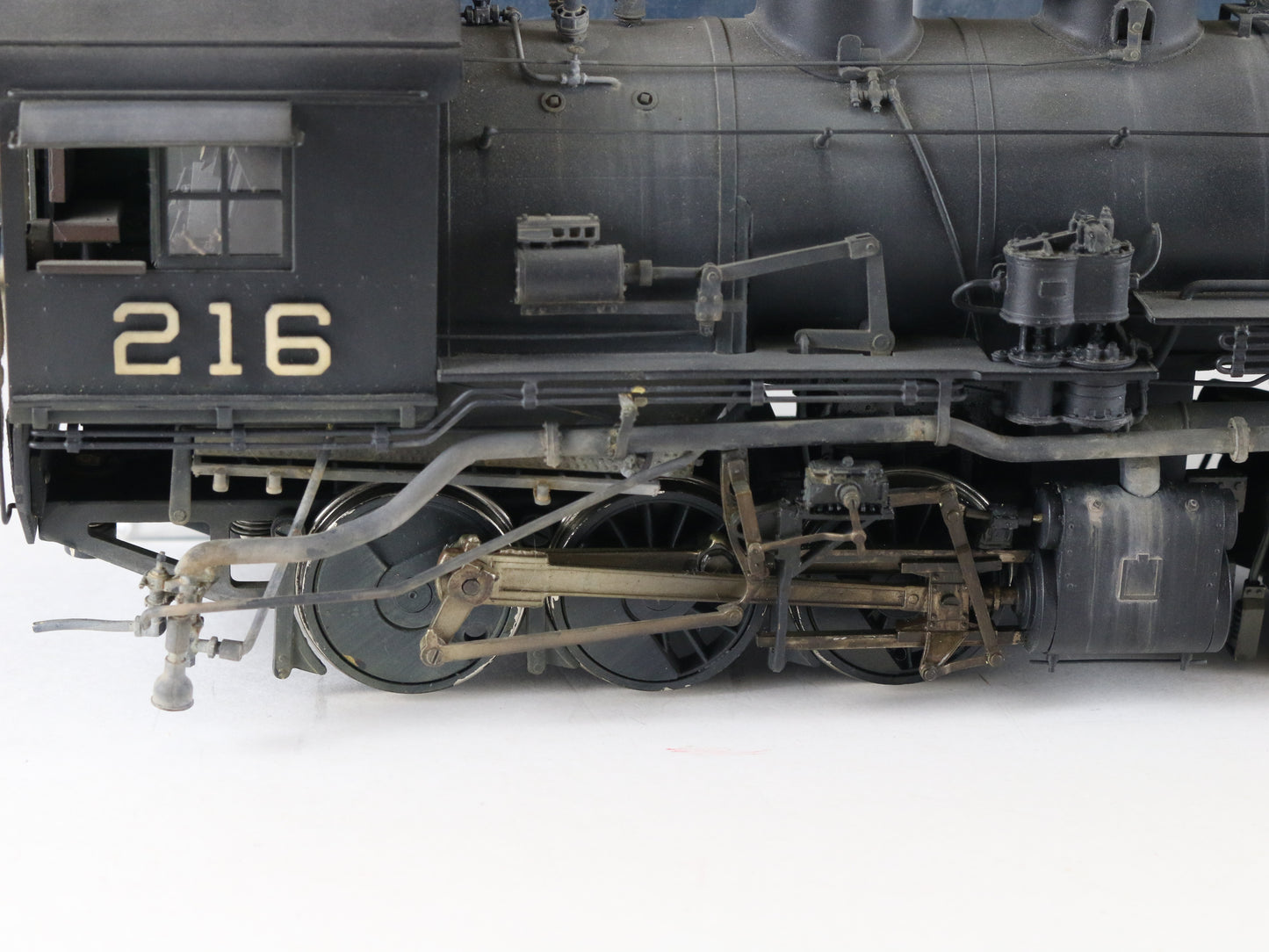 Pacific Fast Mail O Scale Denver Salt Lake 216 2-6-6-0 Brass 2 Rail Steam Loco