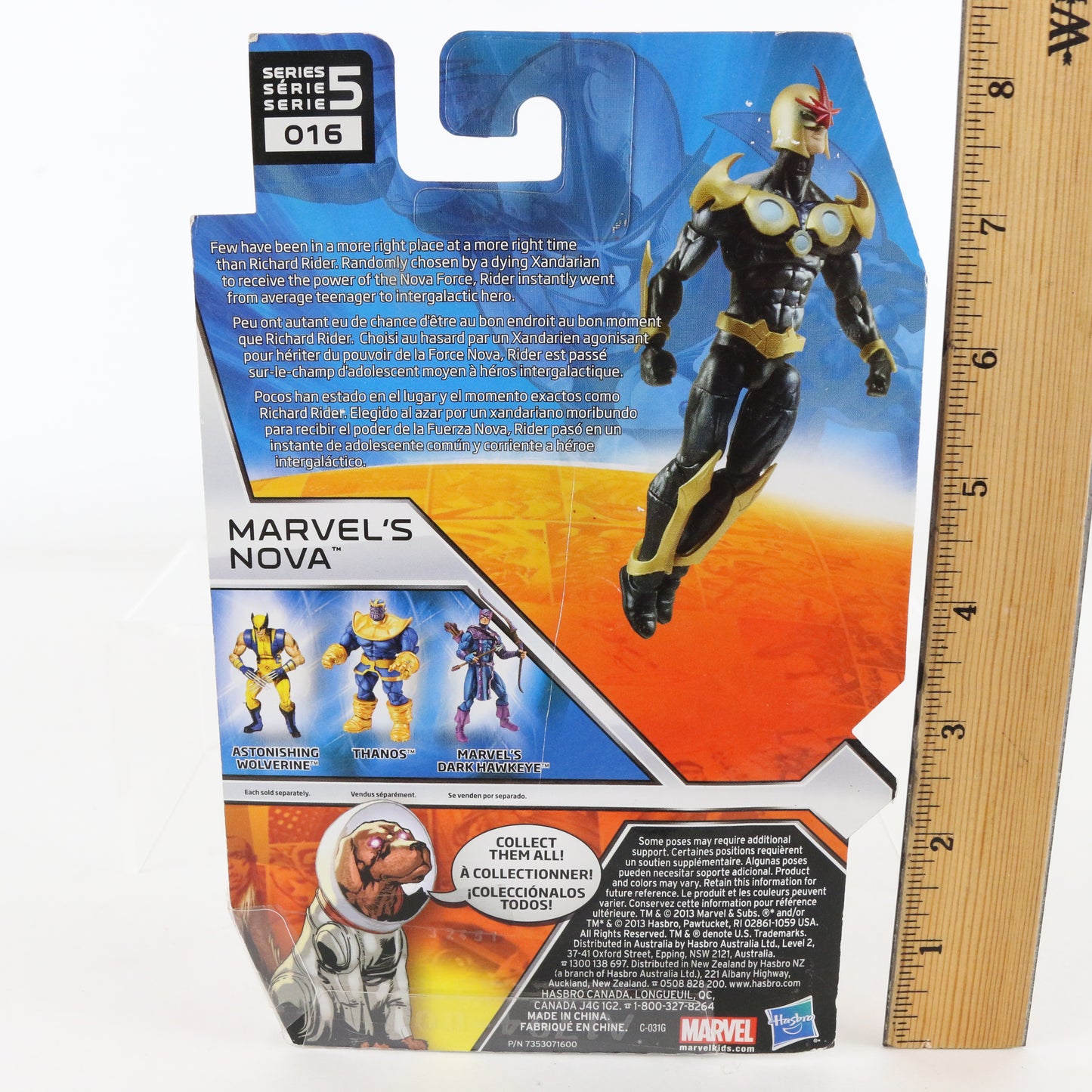 Marvel Universe Series 5 016 Nova 3.75" Action Figure Hasbro