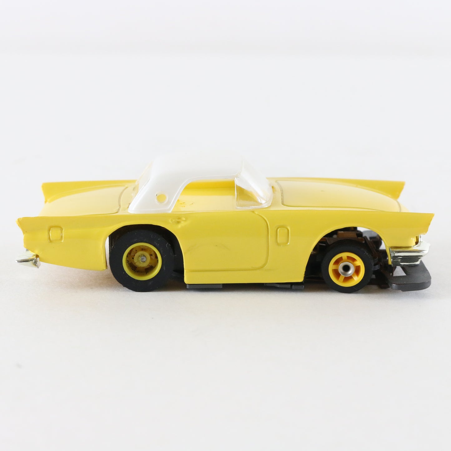 TYCO HO Slot Car 57 Thunderbird 1957 T-Bird Wide TCR Chassis MINT CAR
