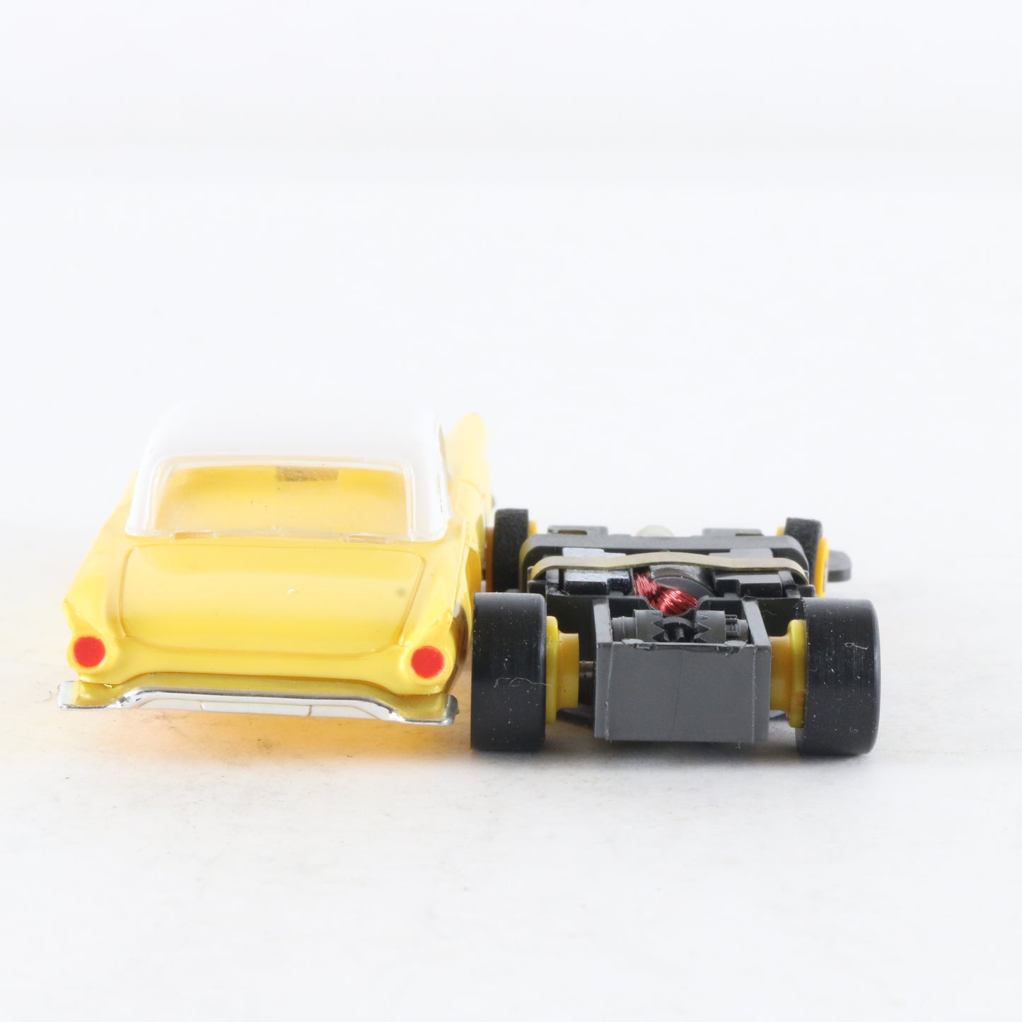 TYCO HO Slot Car 57 Thunderbird 1957 T-Bird Wide TCR Chassis MINT CAR