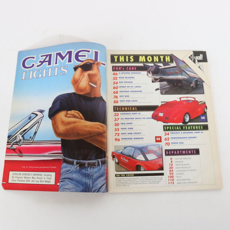 Popular Hot Rodding 8-9-10 Second Super Cars March 1993 Car Magazine