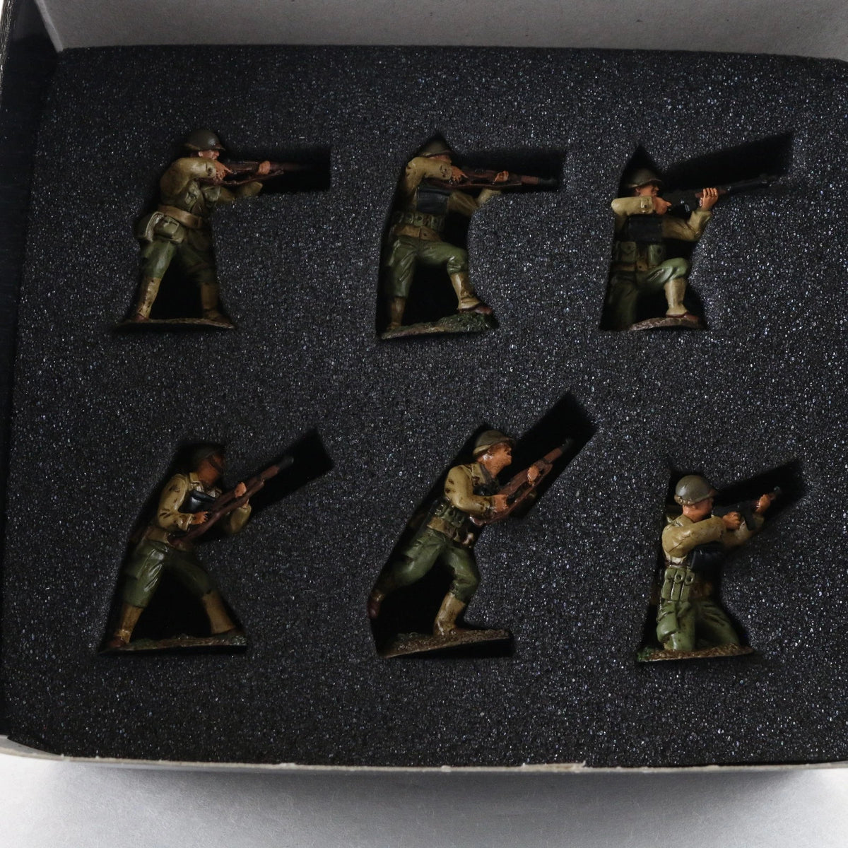 WW2 US Rangers D-Day Set Forward March Corgi 1:50 US59011 166/1200 Metal Figures