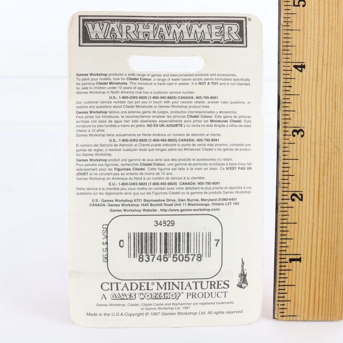 Dwarf Clansmen Marauder W/ Axes Citadel Warhammer 8578E Unpainted Figures