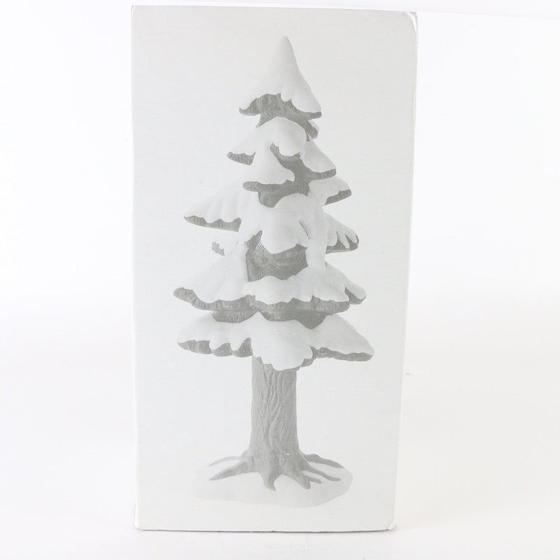 Dept 56 Heritage Village Large Porcelain Pine Tree Christmas Accessory 5218-3