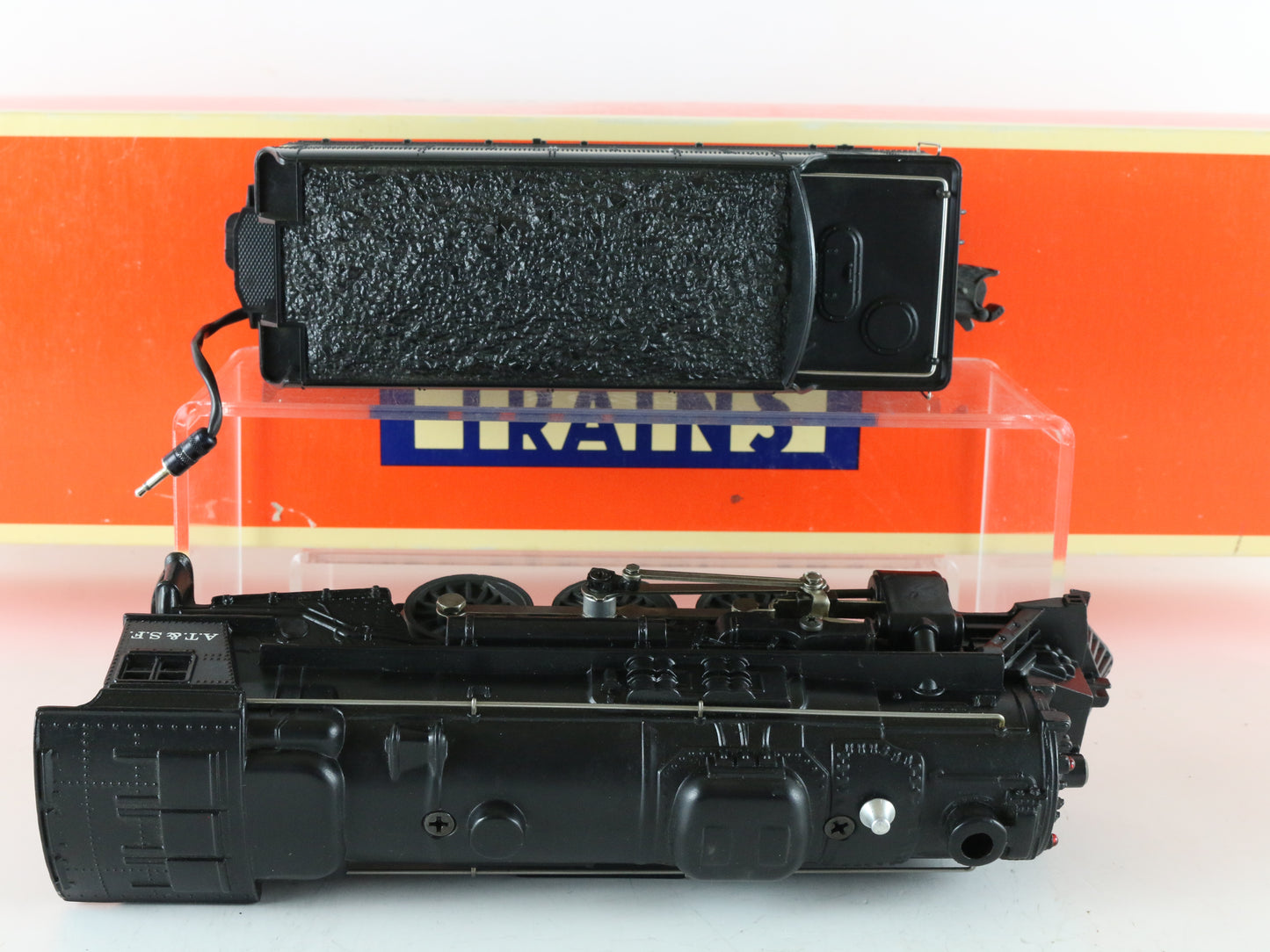 Lionel O 6-18635 Santa Fe ATSF 2-6-4 Steam Locomotive & Tender