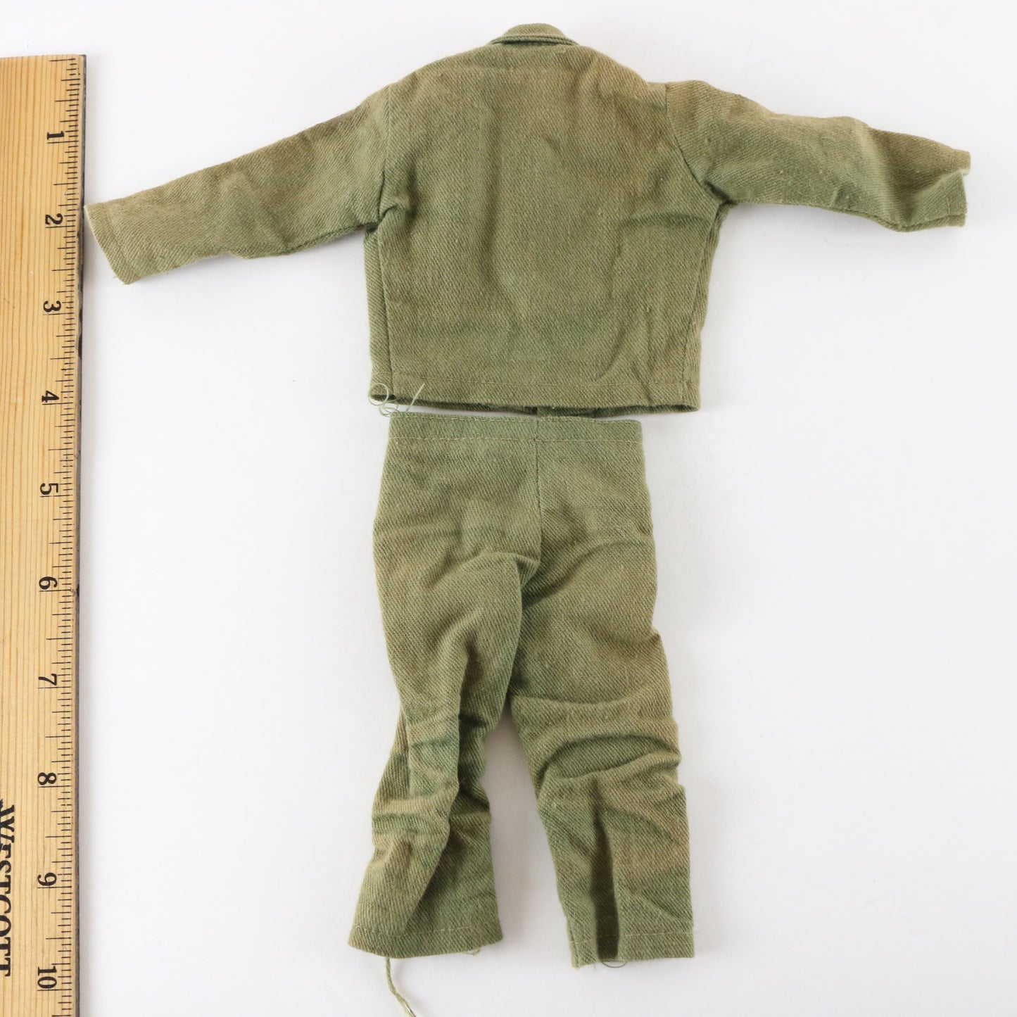 1964 Hasbro Gi Joe Action Soldier Fatigue Jacket & Pants 12" Figures