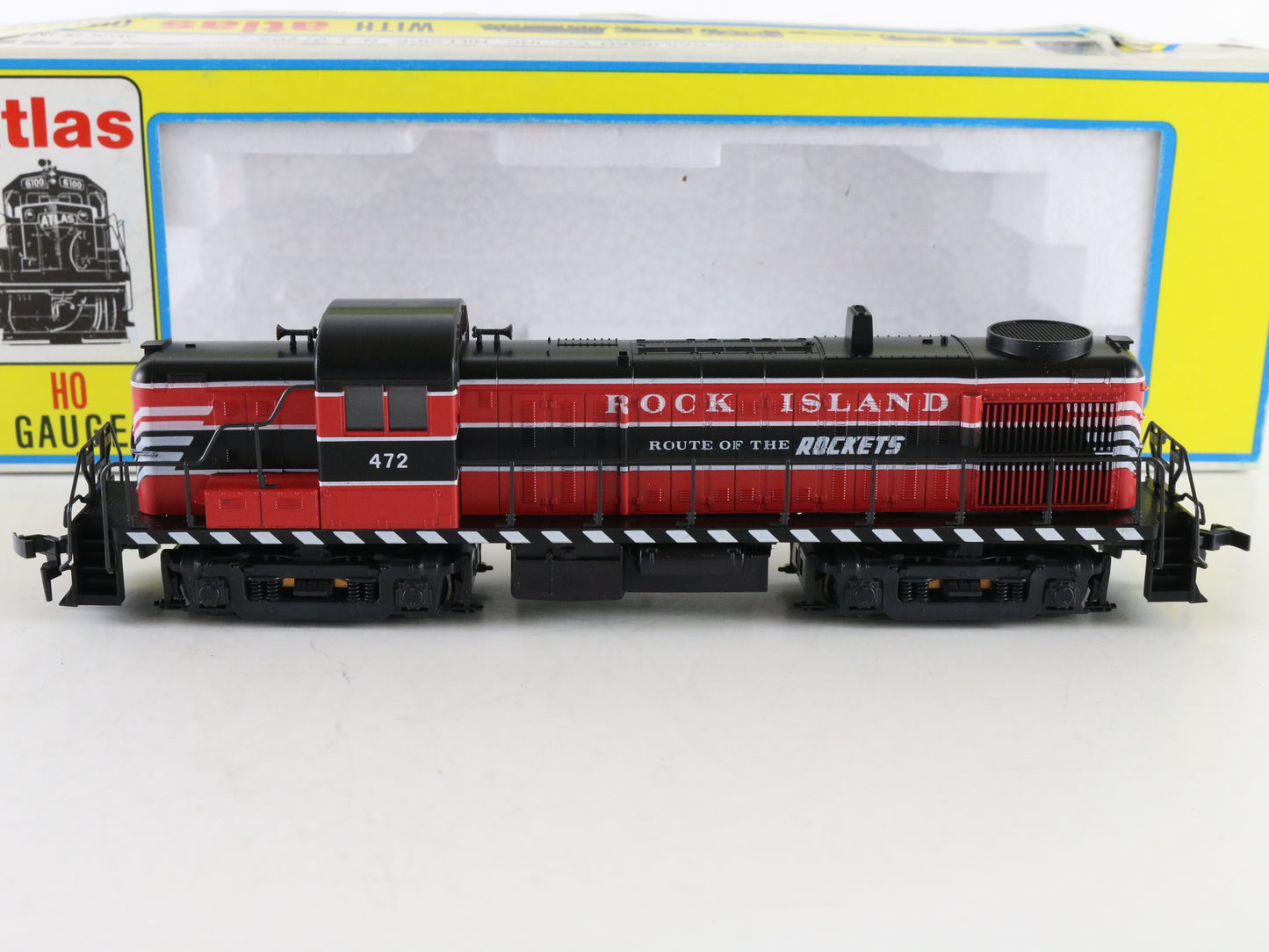 Atlas HO Rock Island 472 RS3 Diesel Locomotive Engine