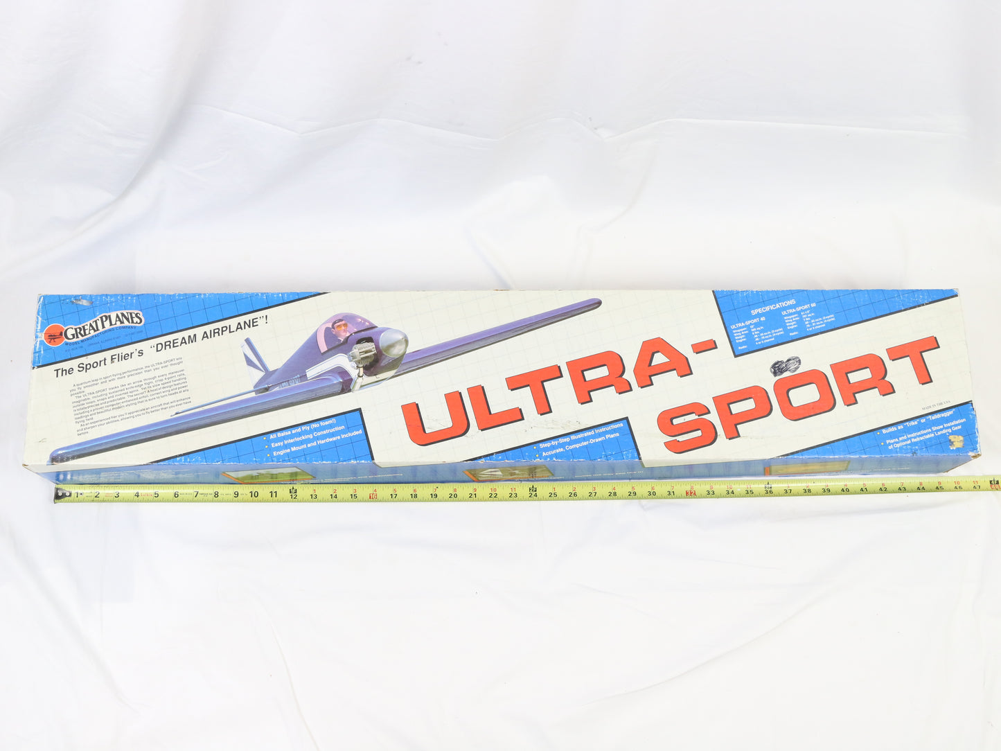 Great Planes Ultra Sport 40-60 Balsa & Plywood RC Plane Kit