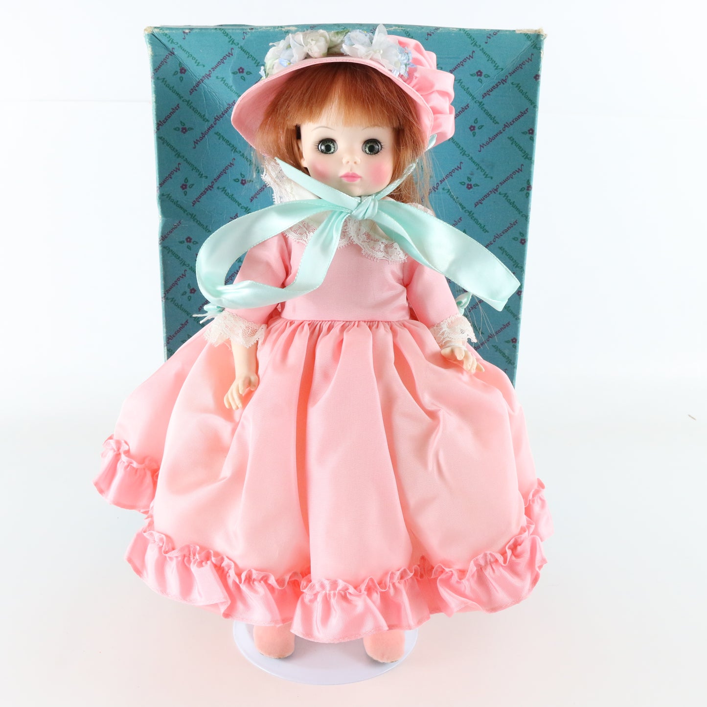 Lucinda Madame Alexander Red Hair Pink Dress Girl Doll 13.5" 1535