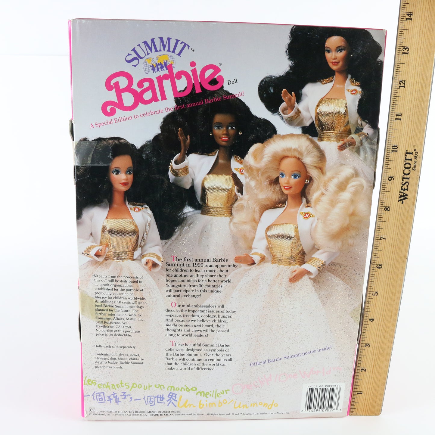 Barbie Summit Special Edition Doll Mattel 7027 1990