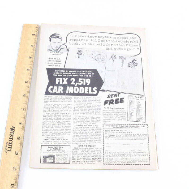 Custom Craft Making Tail Light Housing July 1963 Number 24