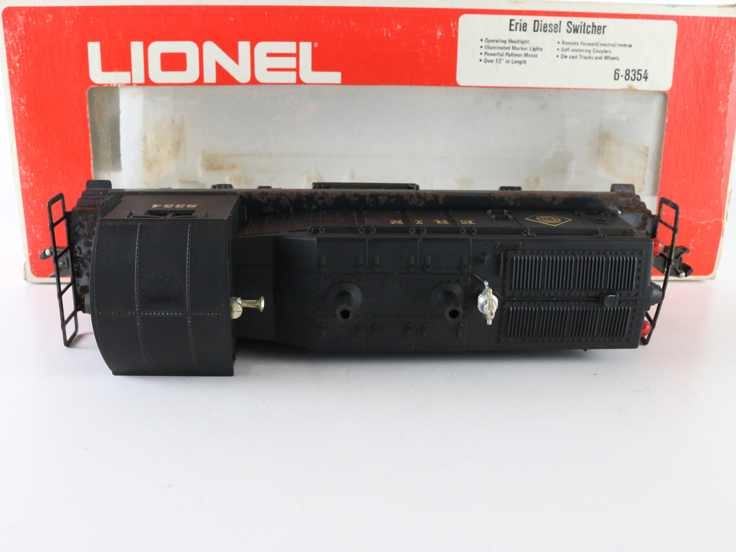 Lionel O Erie 8354 Black Switcher Diesel Locomotive