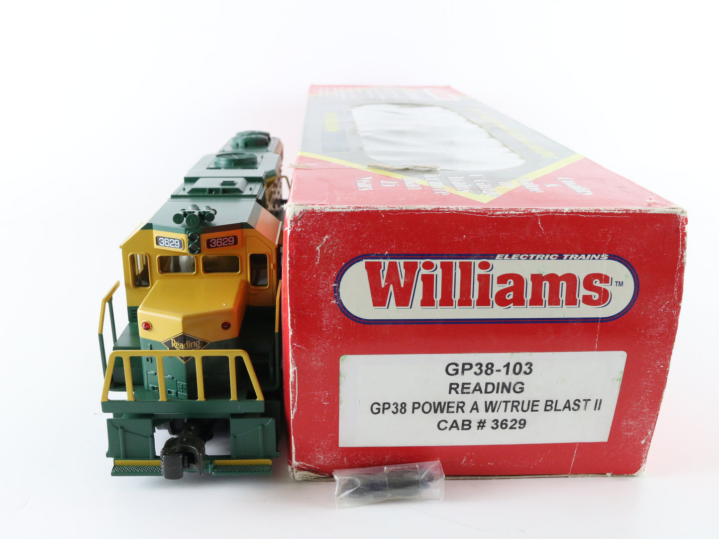 Williams O GP38-103 Reading Lines 3629 GP38 Diesel Locomotive Engine
