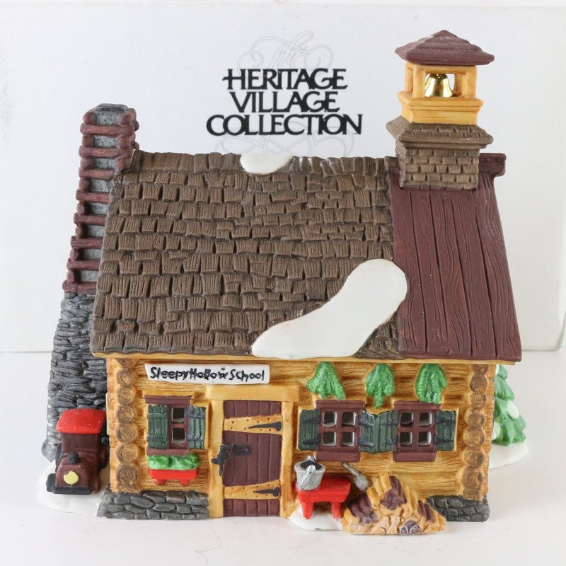 Dept 56 New England Heritage Village Sleepy Hollow School Christmas Xmas 5954-4