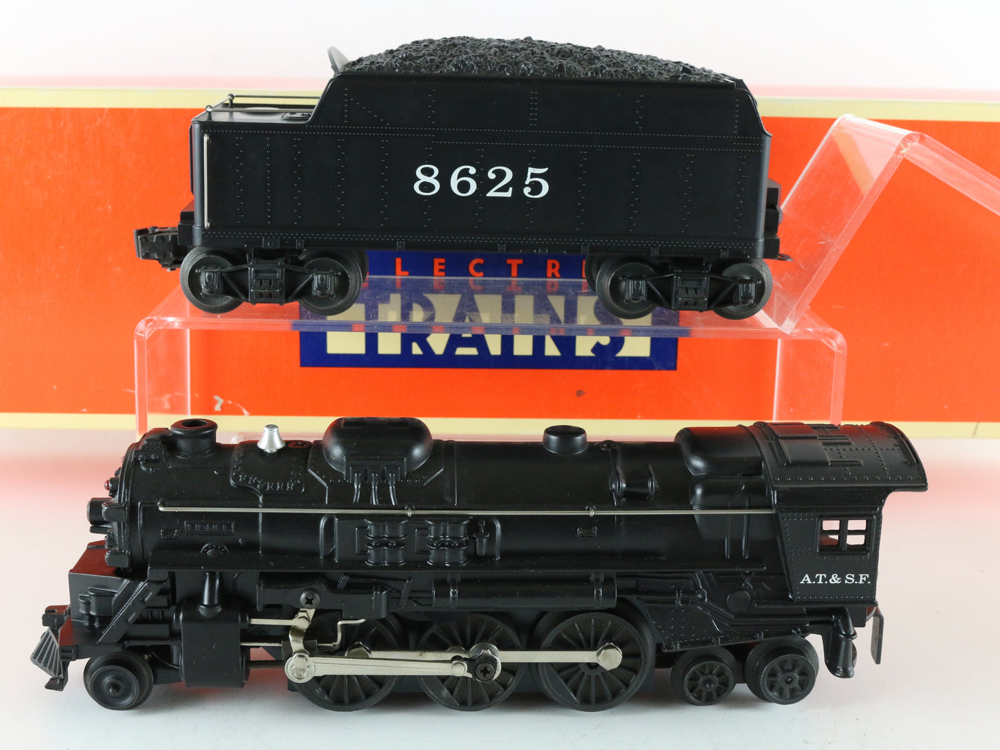 Lionel O 6-18635 Santa Fe ATSF 2-6-4 Steam Locomotive & Tender