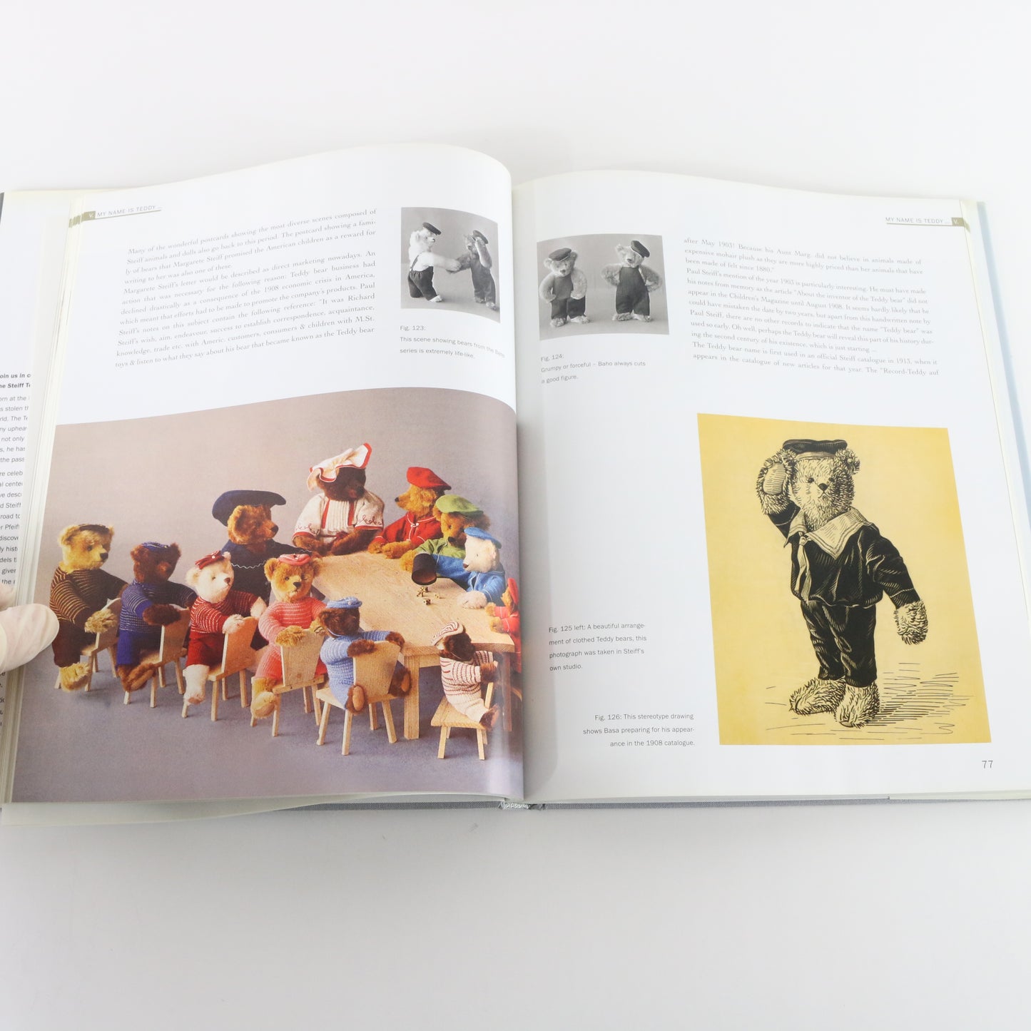 100 Years of Steiff Teddy Bears Company History Hardcover Gunther Pfeiffer