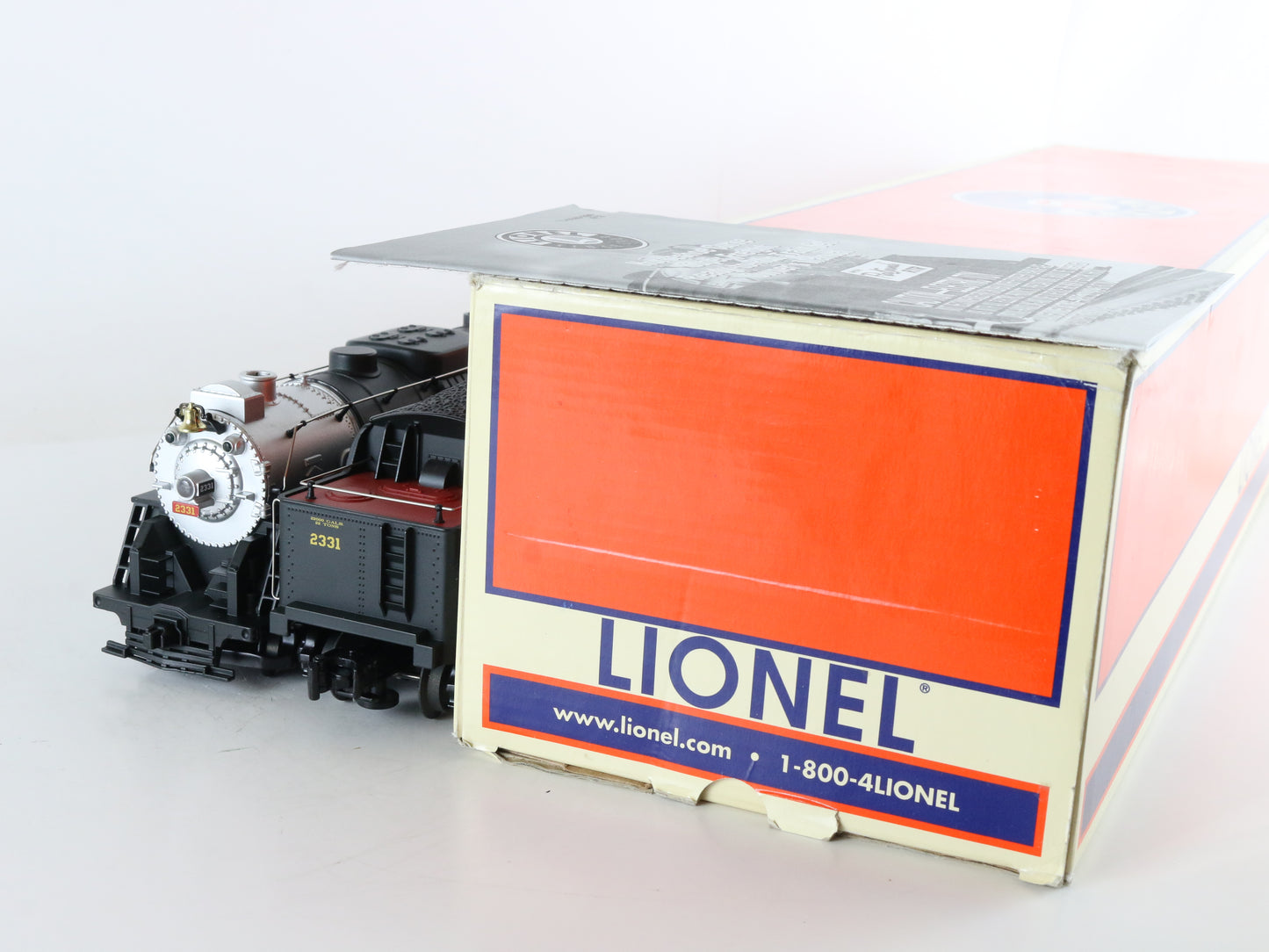 Lionel O 6-18765 Pennsylvania PRR 2331 Berkshire Jr Steam Loco & Tender