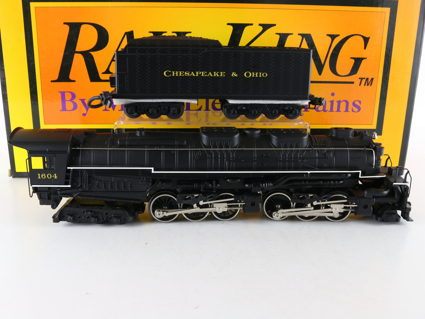 MTH O 20-1117l Chesapeake Ohio Allegheny 2-6-6-6 Articulated Steam Loco #1604
