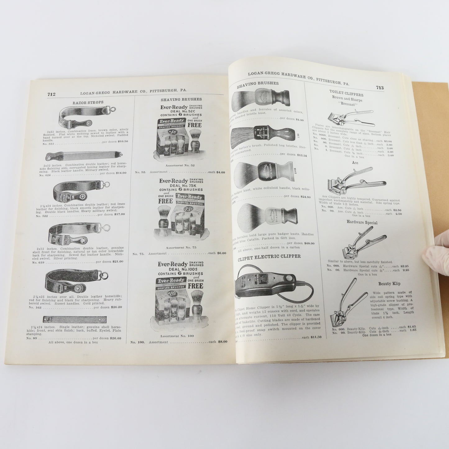 Logan Gregg Hardware Fall Winter Tools Catalog Vintage 1939