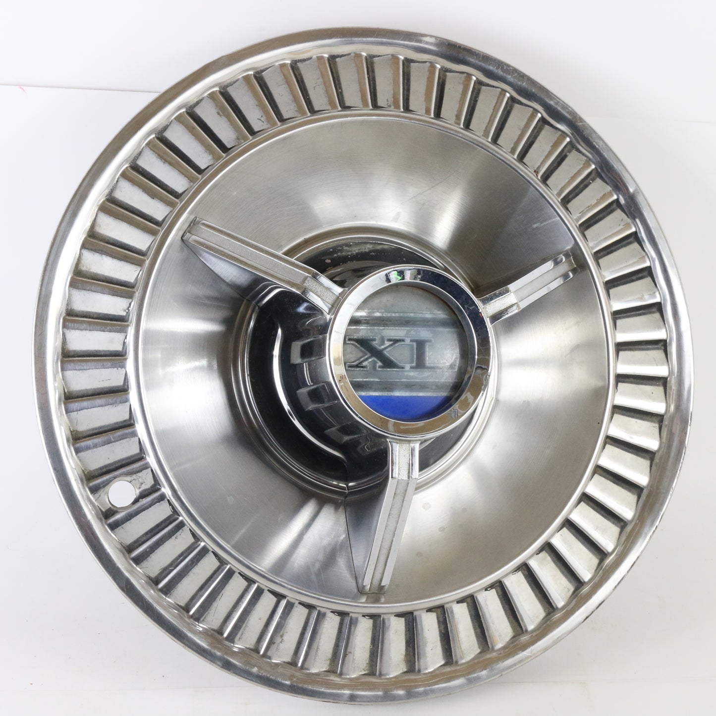 Vintage 1956-57 Lincoln Capri Premiere Continental Metal Wheel Hubcap 15"