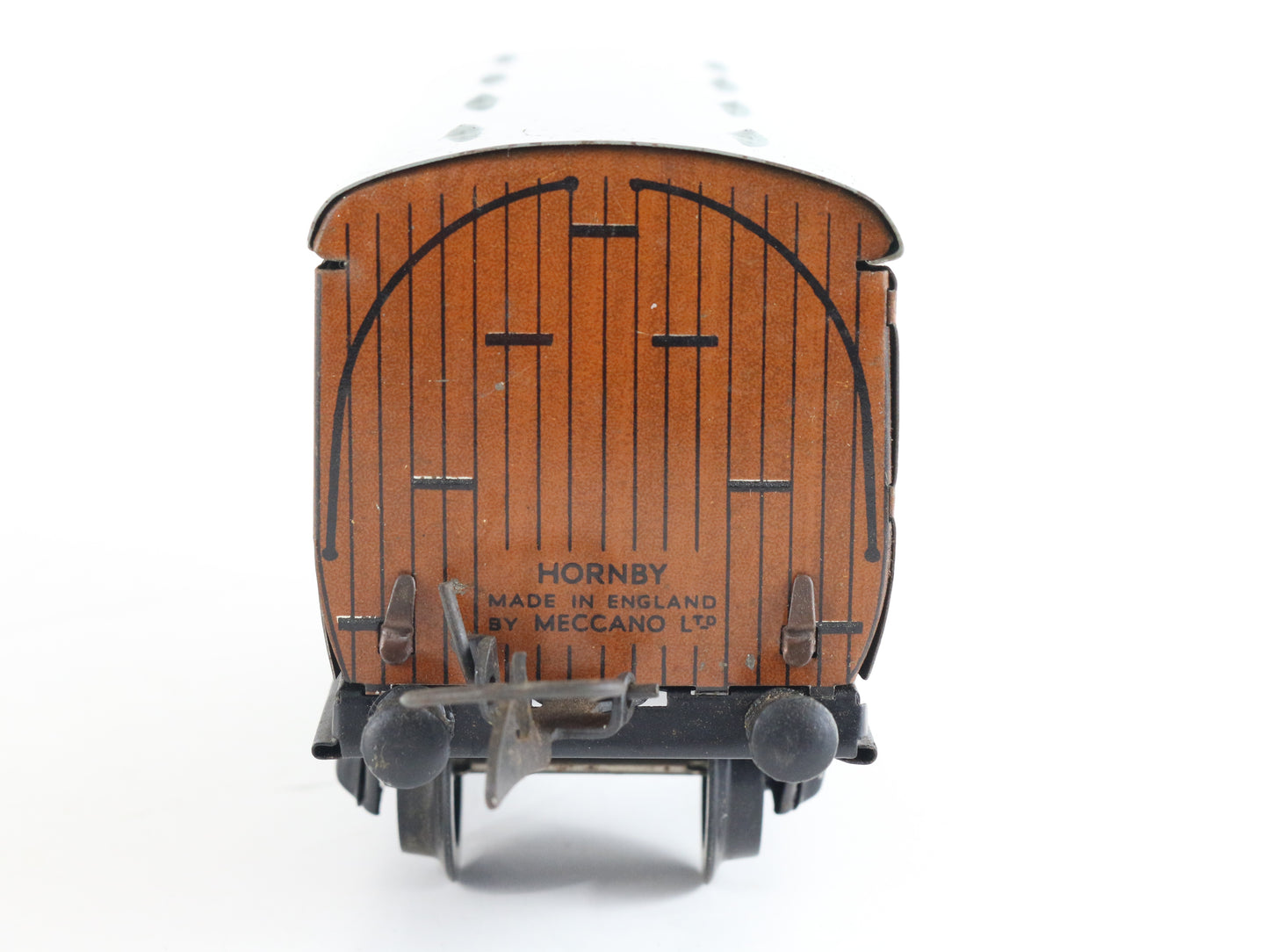 Hornby Meccano O LNER 1st & 3rd Class Passenger Coach Car Model Train classic British tinplate rail coach